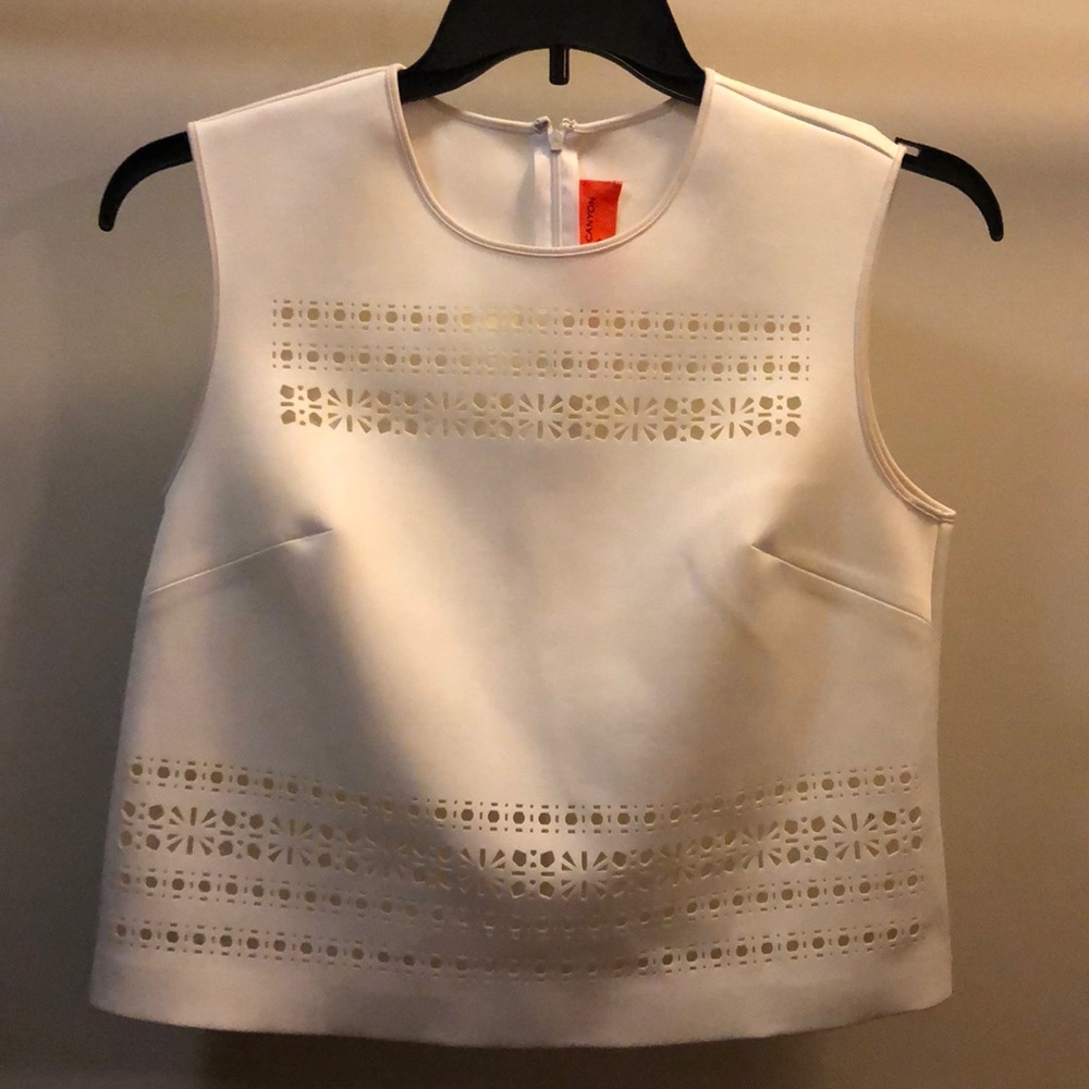 Clover canyon Neoprene crop top